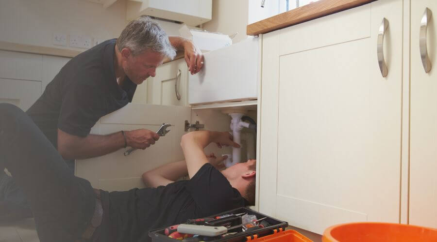 Professional burst pipe repair services in West Des Moines, IA